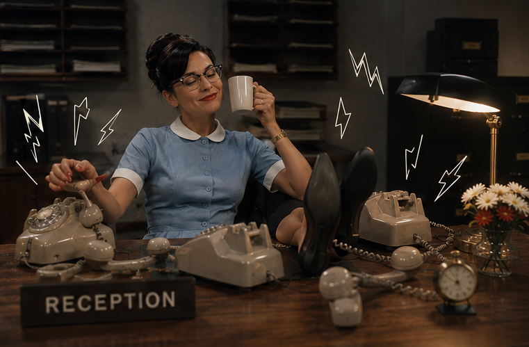 Miss Callaway AI receptionist answering calls at 3am — available 24 hours a day 7 days a week